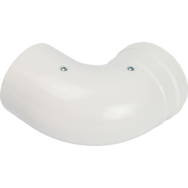 Элемент дымохода конденсац. колено 90°/ адаптер 90° DN 60/100 м/п PP-FE (совместим. с Baxi,Viessmann) SCA-8610-210090