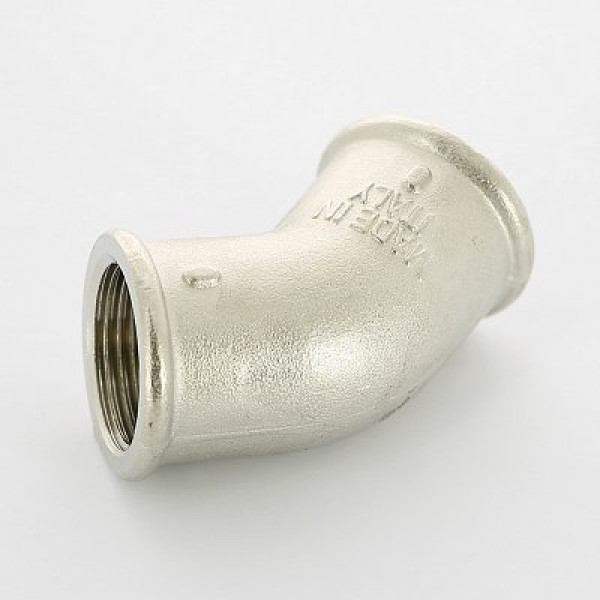 Угольник 3/4" 45 гр. ВВ Uni-Fitt (никель) 641N3300