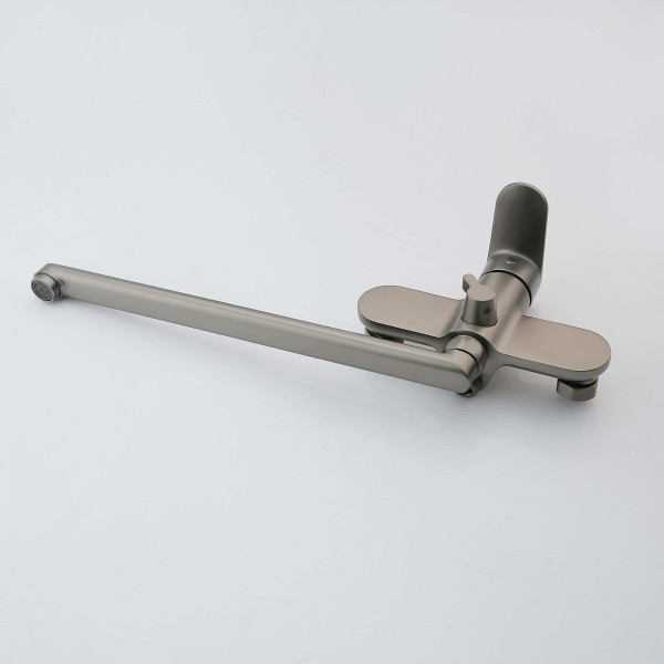 Смеситель для ванны и душа Aquatek Ника оружейная сталь (AQ1842BGM) Смеситель для ванны и душа Aquatek Ника оружейная сталь (AQ1842BGM)