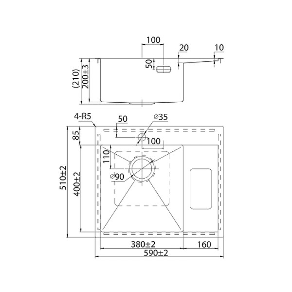 Мойка для кухни врезная Iddis Haze 59,2х51 хром (HAZ59SLi77) Мойка для кухни врезная Iddis Haze 59,2х51 хром (HAZ59SLi77)