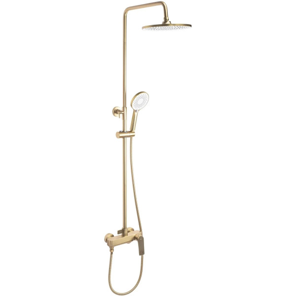 Душевая система с изливом Rea Avalon Gold mat (REA-P2400)