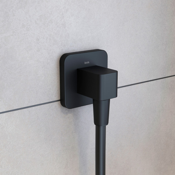 Подсоединение шланговое Iddis Slide черный матовый (SLIBL00i62)