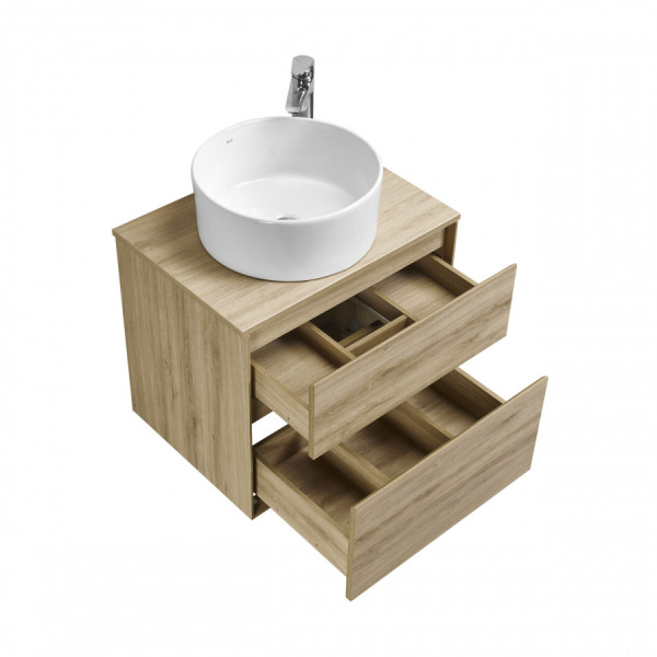 Тумба подвесная Aquaton Либерти 588x455x550 дуб эльвезия (1.A279.4.01L.YC7.0)