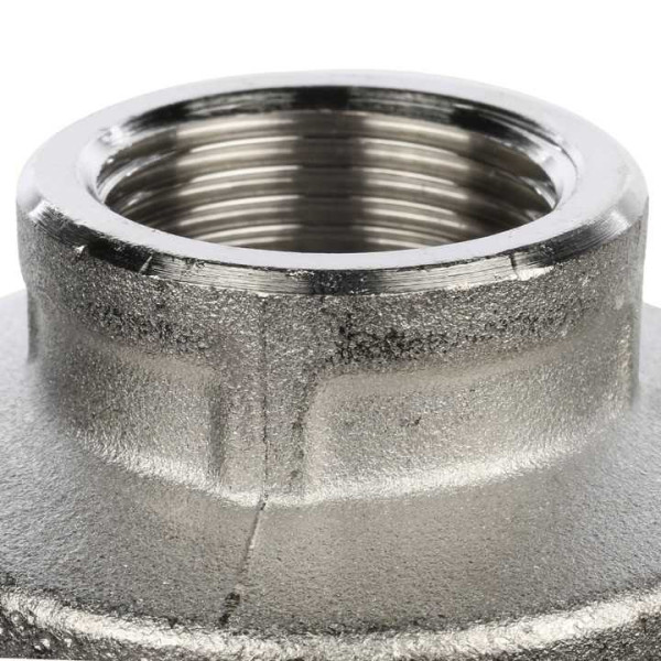 Муфта переходная 3/4"х1 1/2" Stout (никель) SFT-0006-011234 Муфта переходная 3/4"х1 1/2" Stout (никель) SFT-0006-011234