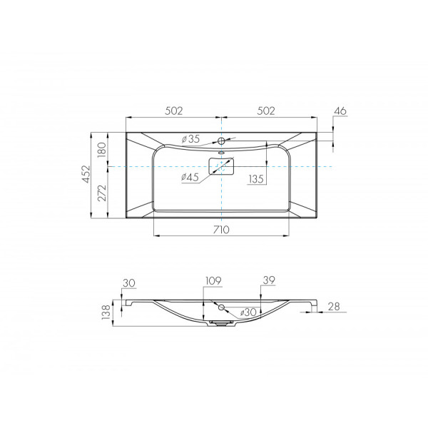 Раковина встраиваемая Aquaton Брук 100,4x45,2x13,8 белый (1.A713.3.3KB.C01.0) Раковина встраиваемая Aquaton Брук 100,4x45,2x13,8 белый (1.A713.3.3KB.C01.0)