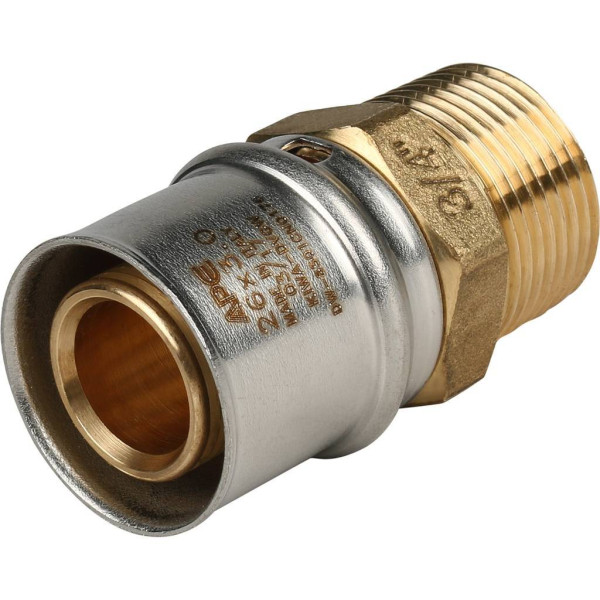 Соединение прямое 26x3/4"Н Stout (пресс) (SFP-0001-003426)