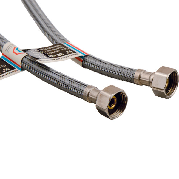 Подводка гибкая для воды 2000 мм. 1/2" ВВ ТР (EPDM/нейлон РА6/нержавеющая сталь) ТР-Сантехника (03.00-200) Подводка гибкая для воды 2000 мм. 1/2" ВВ ТР (EPDM/нейлон РА6/нержавеющая сталь) ТР-Сантехника (03.00-200)