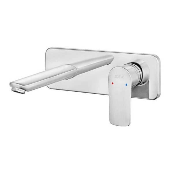 Смеситель для раковины E.C.A. Lia внешняя часть хром (102167620EX-K)