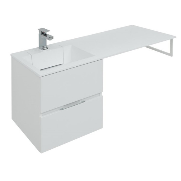 Раковина-столешница Aquanet Фортуна 120 левая (241768)