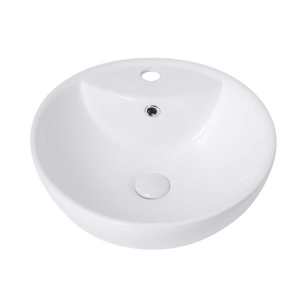 Раковина накладная ABBER Bequem 46x46 белая (AC2101)