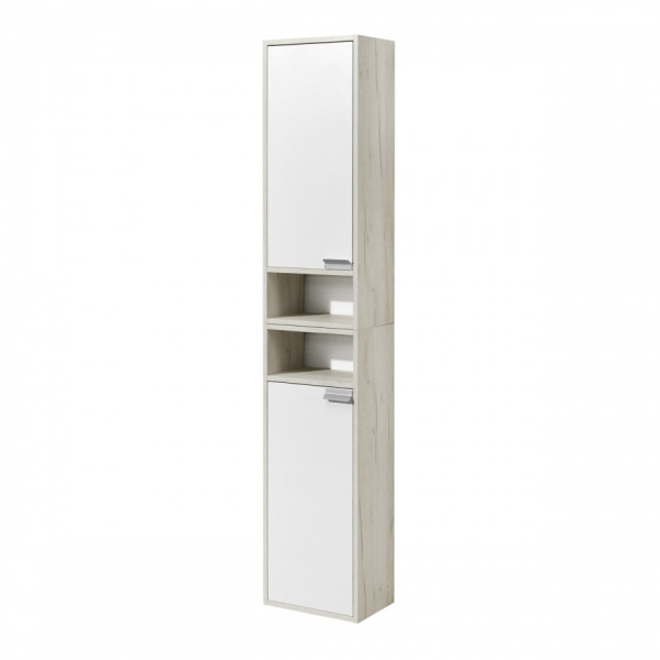 Пенал подвесной Aquaton Флай 350x240x910 L белый, дуб крафт (1.A237.9.03F.AX1.L) Пенал подвесной Aquaton Флай 350x240x910 L белый, дуб крафт (1.A237.9.03F.AX1.L)