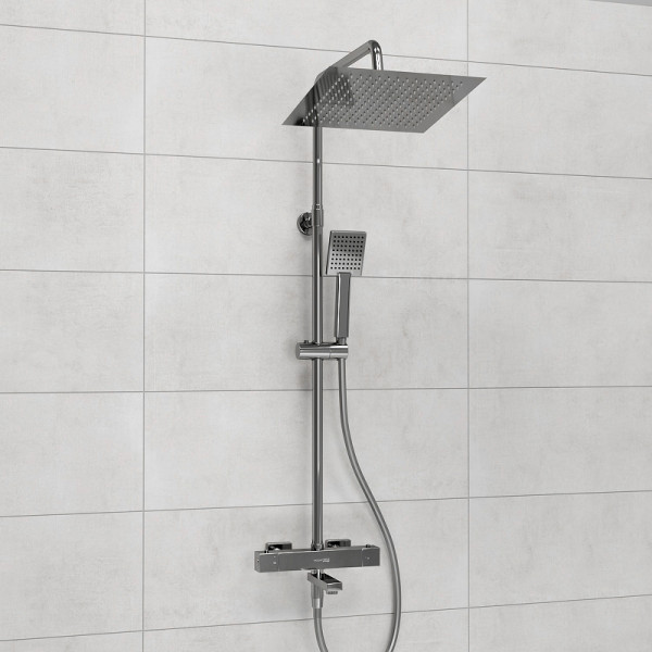 Душевая система WasserKRAFT хром (A199.118.141.087.CH Thermo)
