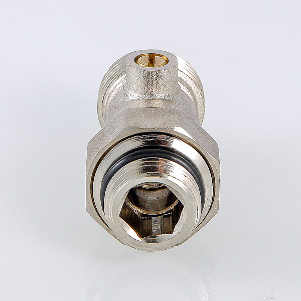 Фитинг со встроенным шаровым краном 1/2"*3/4"(18) евроконус Valtec VT.345.R.N (c адаптером) (VT.345R.N.05)