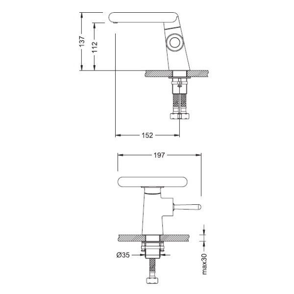 Смеситель для раковины  Zeegres Z.AREZZO (12003001)