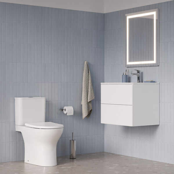 Унитаз-компакт безободковый с системой смыва Торнадо Zodiac Iddis (ZODRDSEi24)