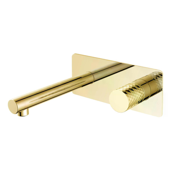 Смеситель для раковины Boheme Stick G (золото) (125-GG)
