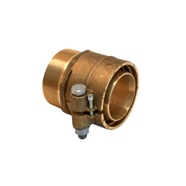 Наконечник зажимной 25(3,5)х3/4" НР Usystems для полимерных труб PN10 (1135981)