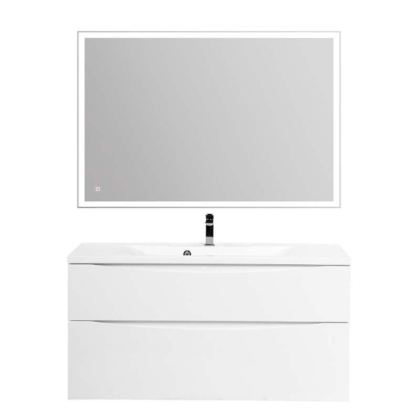 Тумба подвесная BelBagno Marino-H60 110 Bianco Lucido (MARINO-H60-1100-2C-SO-BL-P)