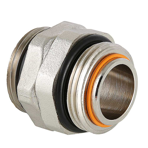 Ниппель сдвоенный Valtec 1" никель (VT.0606.0.06) Ниппель сдвоенный Valtec 1" никель (VT.0606.0.06)