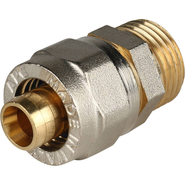 Соединение прямое 16x1/2"Н Stout (обжим) (SFS-0001-001216) Соединение прямое 16x1/2"Н Stout (обжим) (SFS-0001-001216)