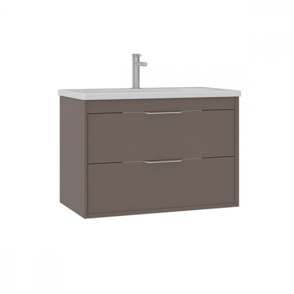 Тумба подвесная Orka Clay 800x500x520 с раковиной soil (5004383)