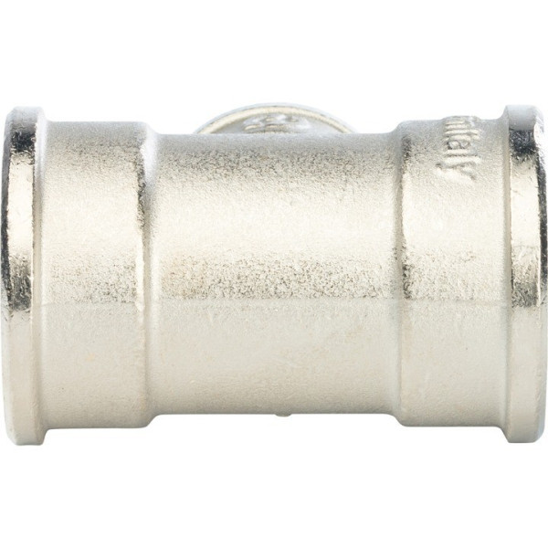 Тройник переходной 1"х3/4"х1" Stout (никель) SFT-0022-001341 Тройник переходной 1"х3/4"х1" Stout (никель) SFT-0022-001341