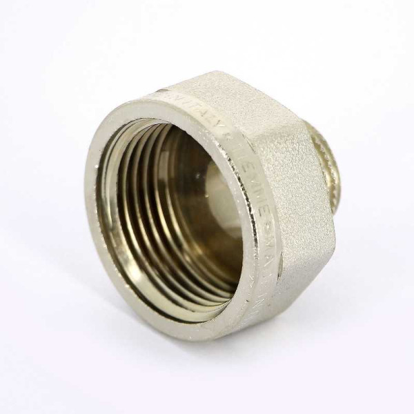 Переход 3/8"Нх1/2"В Tiemme (никель) (1500174 / 1551N000304) Переход 3/8"Нх1/2"В Tiemme (никель) (1500174 / 1551N000304)
