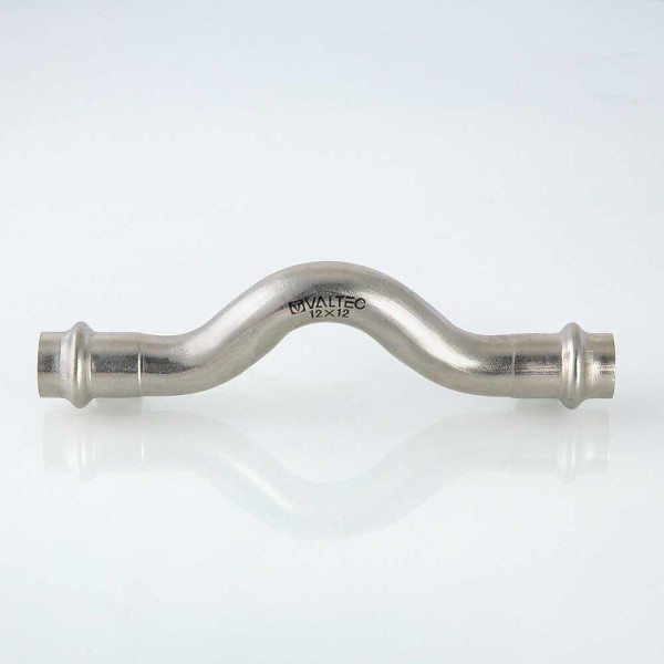 Обвод 28 двухраструбный Valtec (нерж.ст., пресс) (VTi.971.I.002828)