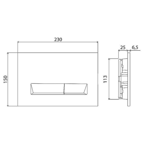Инсталляция для унитаза с клавишей BelBagno черный (BB002-80/BB012-MR-NERO.M)