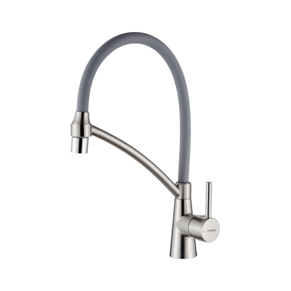 Смеситель для кухни Ledeme серый (L4399A-9) Смеситель для кухни Ledeme серый (L4399A-9)