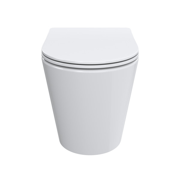Унитаз приставной BelBagno Притяжение безободковый с сиденьем soft close белый (BB1003CB-TOR/SC) Унитаз приставной BelBagno Притяжение безободковый с сиденьем soft close белый (BB1003CB-TOR/SC)