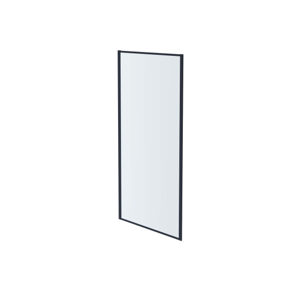 Душевая перегородка Aquatek Ария 100x200 стекло прозрачное, профиль оружейная сталь (AQ ARI WA 10020GM)