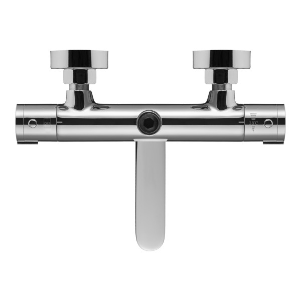 Смеситель для ванны и душа Swedbe Hermes термостат с повортн.изливом хром (9042) Смеситель для ванны и душа Swedbe Hermes термостат с повортн.изливом хром (9042)