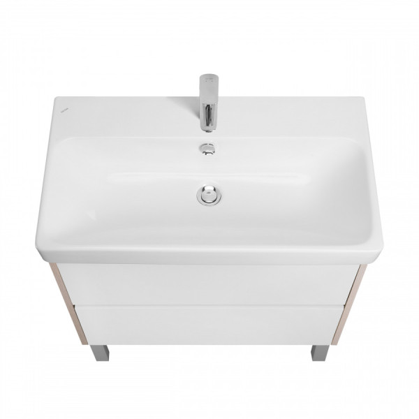 Тумба подвесная Aquaton Сканди 768x427x591 белый, дуб верона (1.A283.0.01S.DB2.0) Тумба подвесная Aquaton Сканди 768x427x591 белый, дуб верона (1.A283.0.01S.DB2.0)