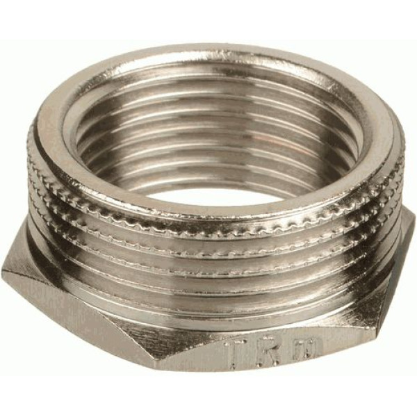 Футорка 1"Вх1 1/4"Н TeRma Lite (никель) (06206L) Футорка 1"Вх1 1/4"Н TeRma Lite (никель) (06206L)