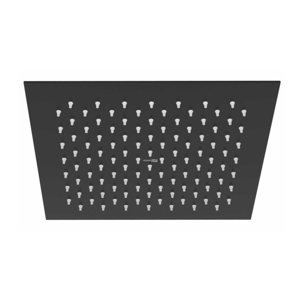 Душ верхний WasserKRAFT 250*250 мм (черный)