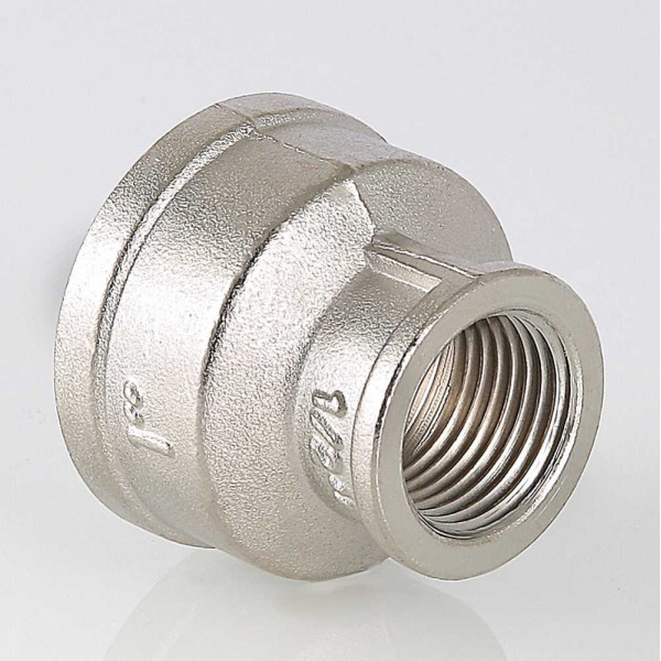 Муфта переходная 1"х2" ВВ Valtec (никель) (VTr.240.N.0906)