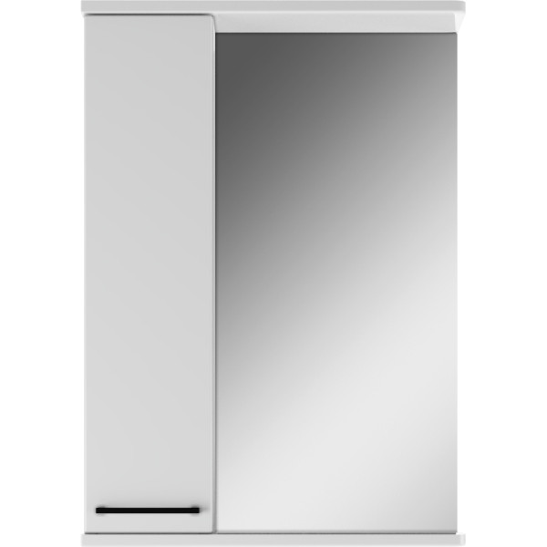 Шкаф зеркальный Контраст 50 левый Айсберг Домино (DA2710HZ)