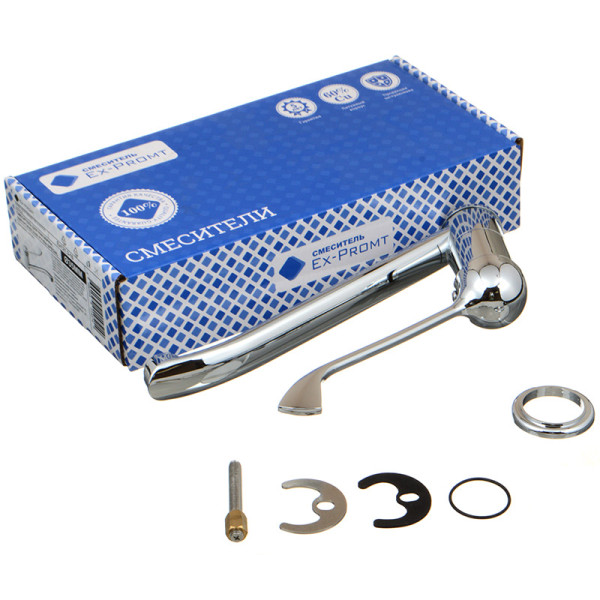 Смеситель для кухни Ex-promt Special хром (Ex121.3-10) Смеситель для кухни Ex-promt Special хром (Ex121.3-10)