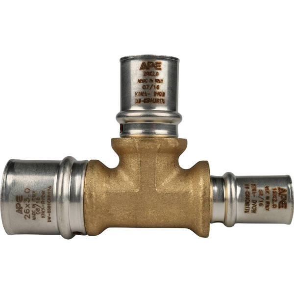 Тройник 26x20x16 Stout (пресс) (SFP-0005-262016)