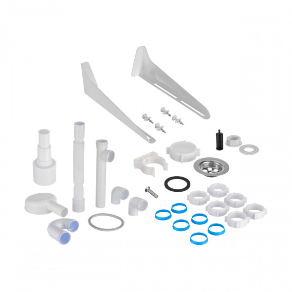 Монтажный комплект Santek Пилот сифон, кронштейн, фиксатор (1WH106847)