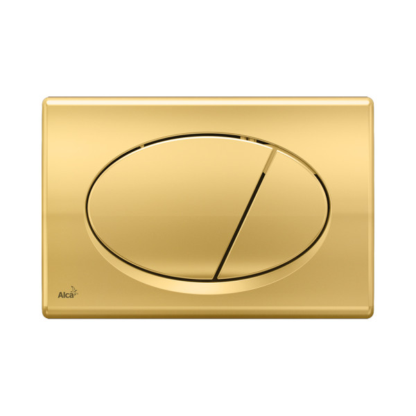 Клавиша смывная Alcaplast Basic золотой (M75)