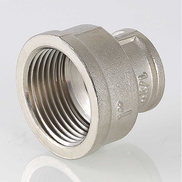 Муфта переходная 1"х2" ВВ Valtec (никель) (VTr.240.N.0906)