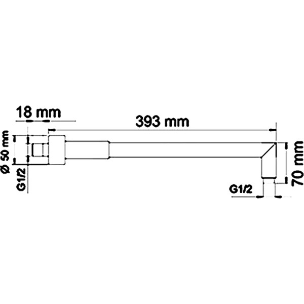 Душевая система WasserKRAFT хром (A171519 Thermo)