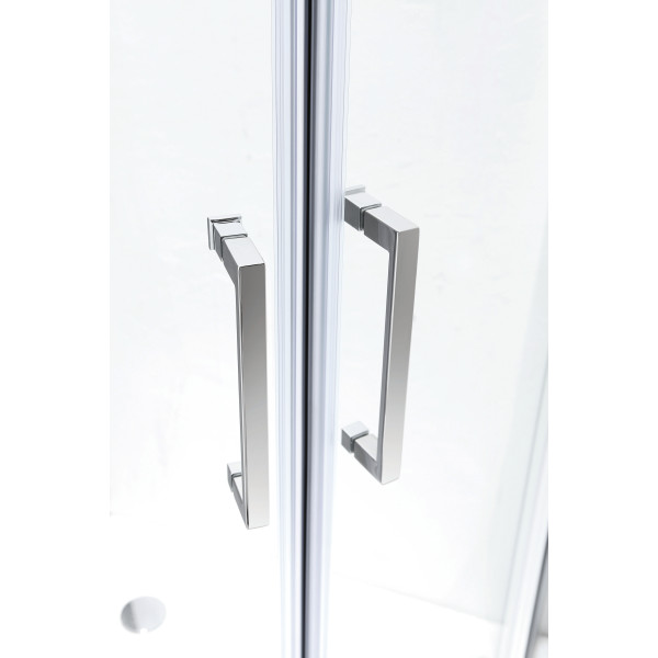 Душевой уголок Cezares Molveno 80x80x195 стекло рифленое, профиль хром (MOLVENO-R-2-80-P-Cr) Душевой уголок Cezares Molveno 80x80x195 стекло рифленое, профиль хром (MOLVENO-R-2-80-P-Cr)