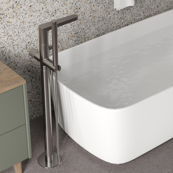 Смеситель напольный WasserKRAFT Tauber хром (6421)