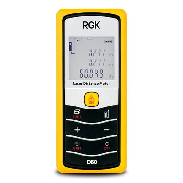Дальномер лазерный RGK D60 (4610011870613)