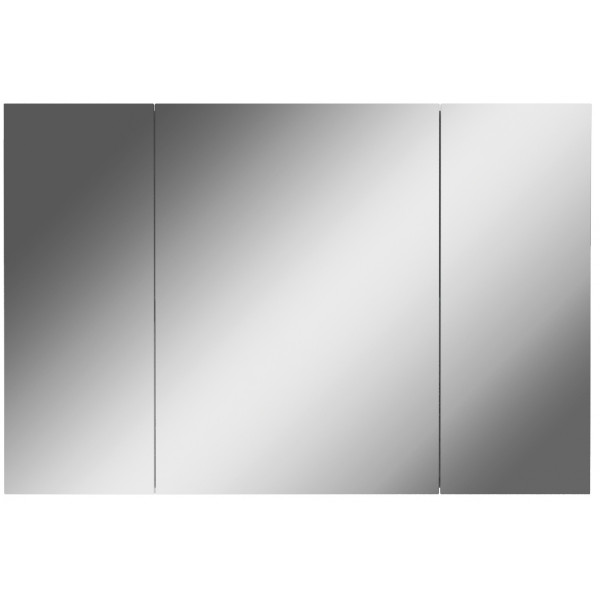 Шкаф зеркальный Мега 105 лев/прав Айсберг Домино (DM4606HZ)