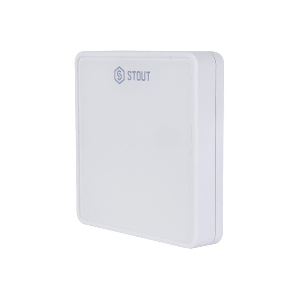 Датчик беспроводной комнатный Stout C-8r, белый (STE-0101-008010)