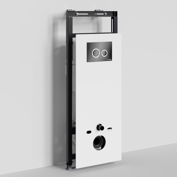 Инсталляция для унитаза WasserKRAFT Salm (27TLT.010.ME.WH.PB01)